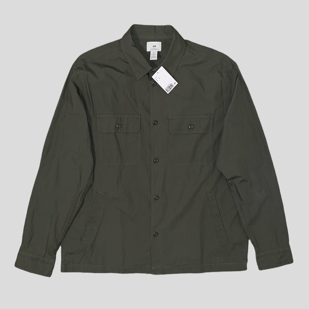 H&M Men’s Relaxed Fit Shirt Jacket